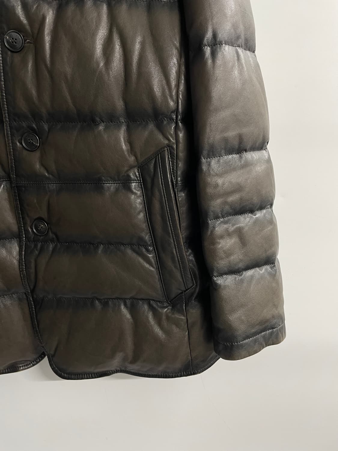 캠브리지 멤버스 리얼양가죽 구스다운 자켓 상품이미지4