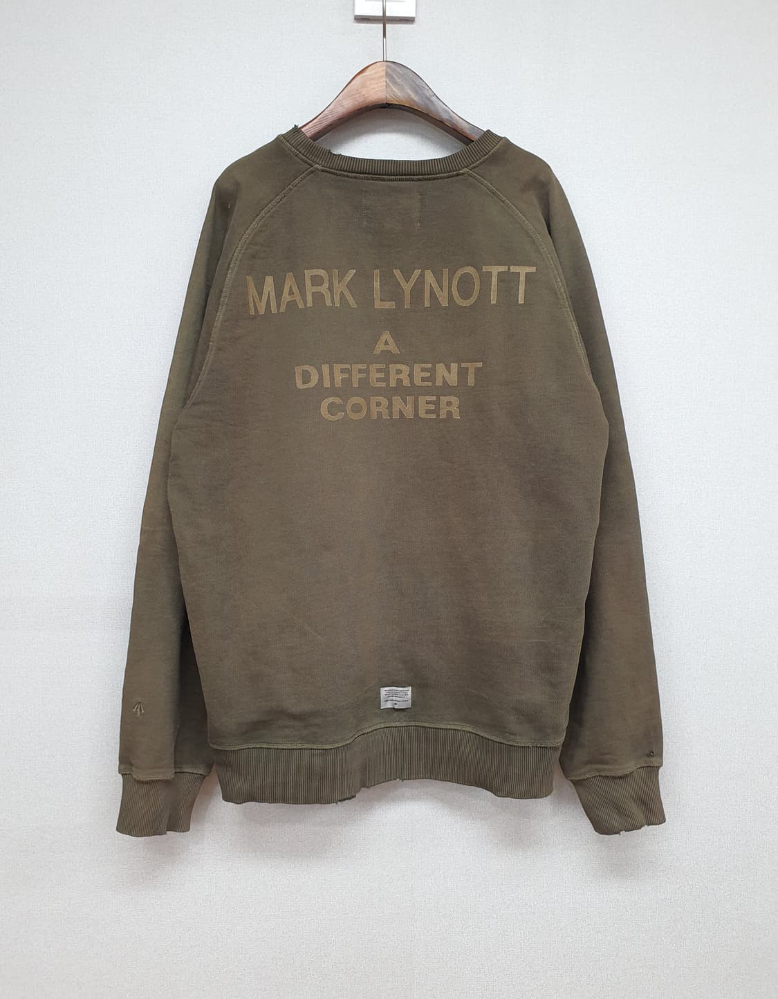 나이젤카본 맨투맨 스웻 빈티지 커스텀[하드워싱/썬페이딩/디스트로이드] 상품이미지2