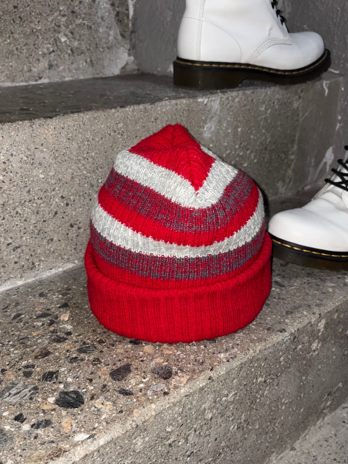 빈티지 스트라이프 비니 상품이미지5