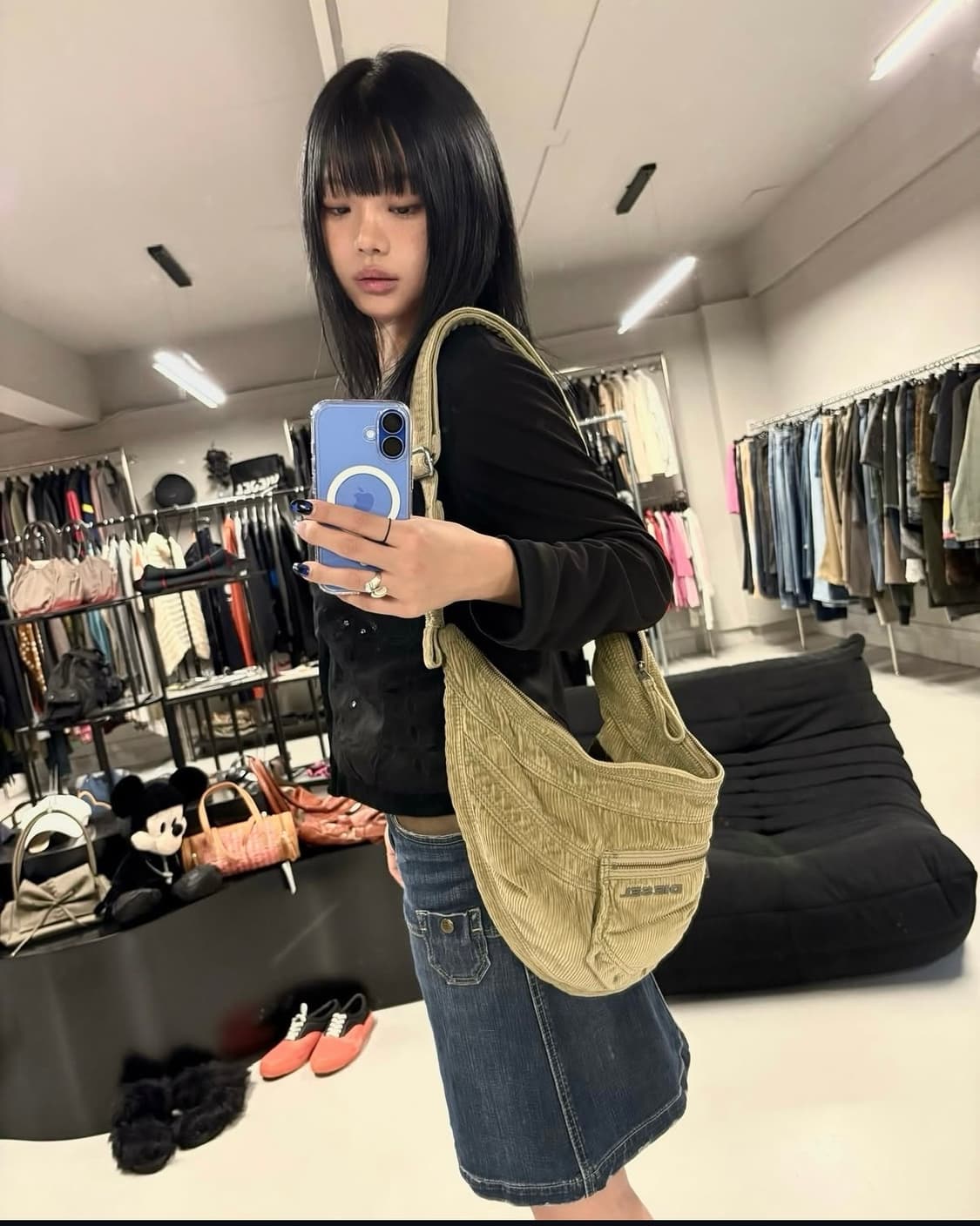 DIESEL archive shoulder bag beige  상품이미지1