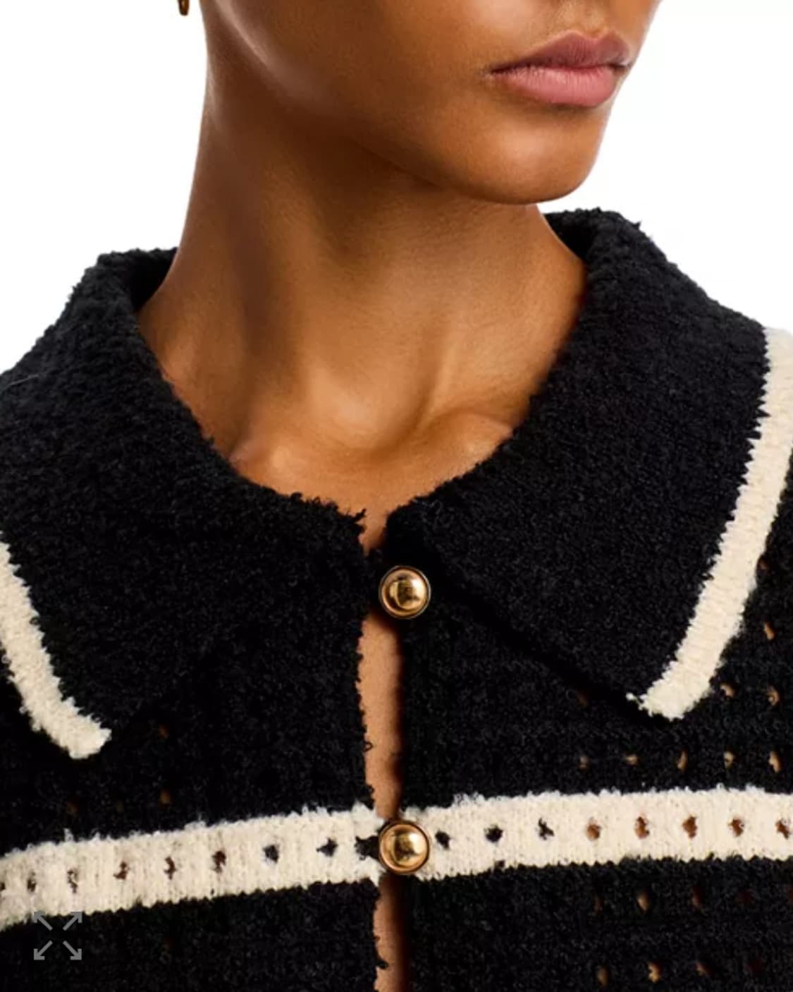 마시모두띠 코튼 스트라이프 가디건 M사이즈 상품이미지4