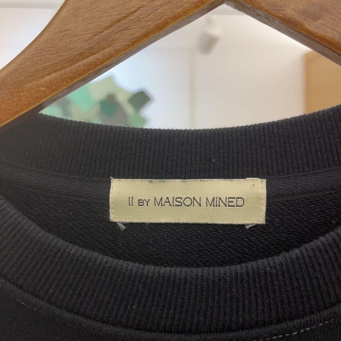 메종미네드 모던시크 캐주얼 빈티지 맨투맨 L C07708 상품이미지5