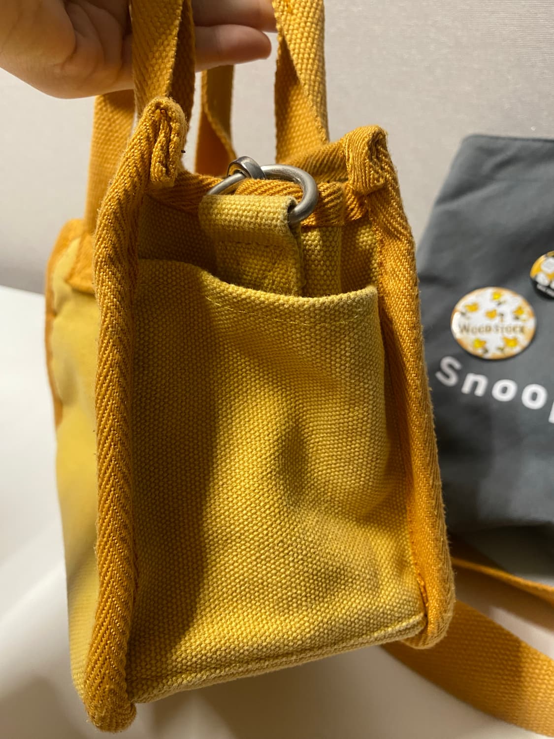 스누피 가방 2점 이염확인 세일 상품이미지8