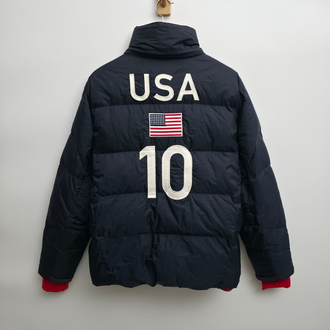 [XL] 폴로 랄프로렌 빅포니 USA 성조기 네이비 패딩 상품이미지2