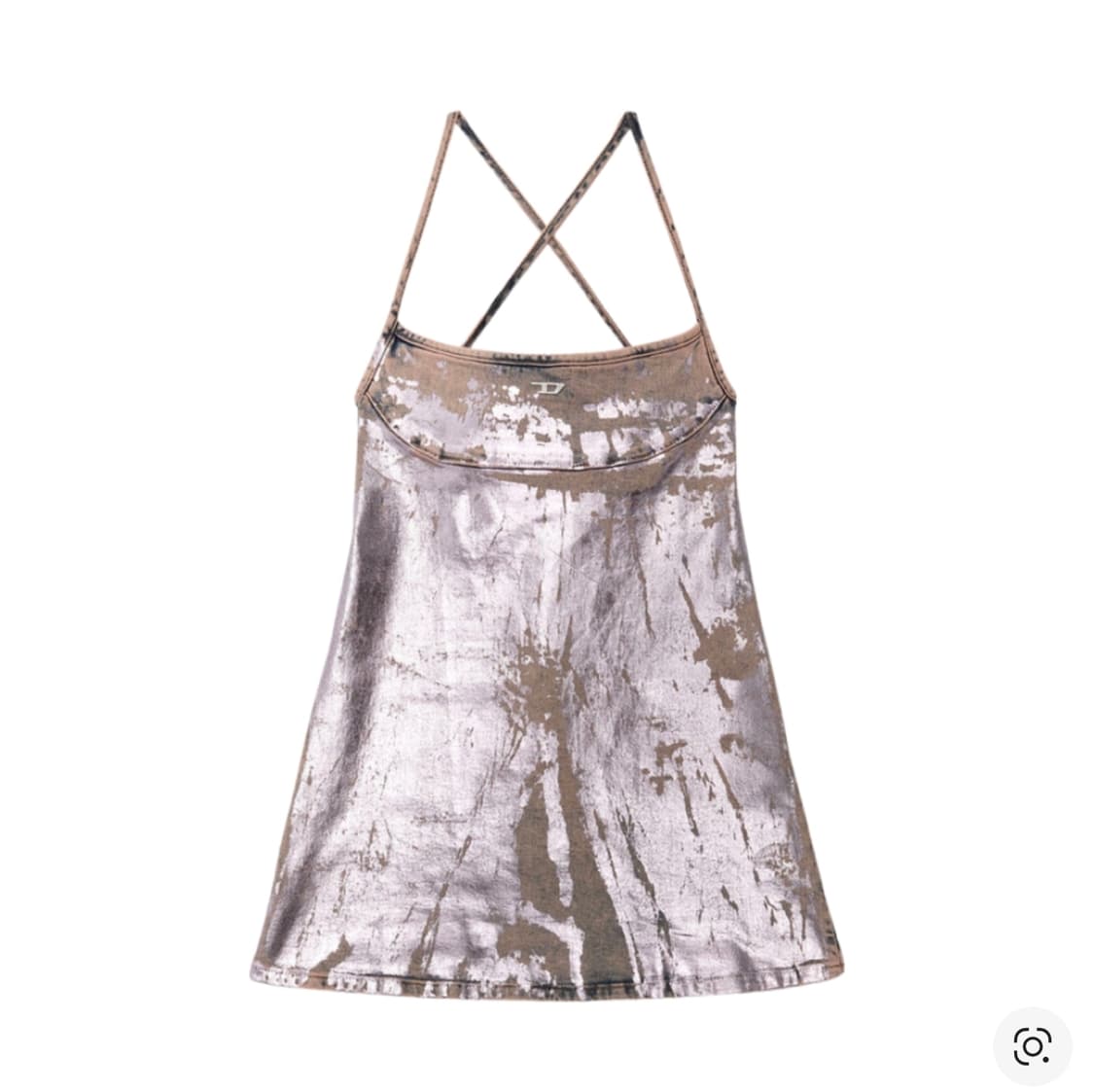 디젤 스트랩 미니 데님 드레스 핑크  S 판매 diesel 상품이미지1