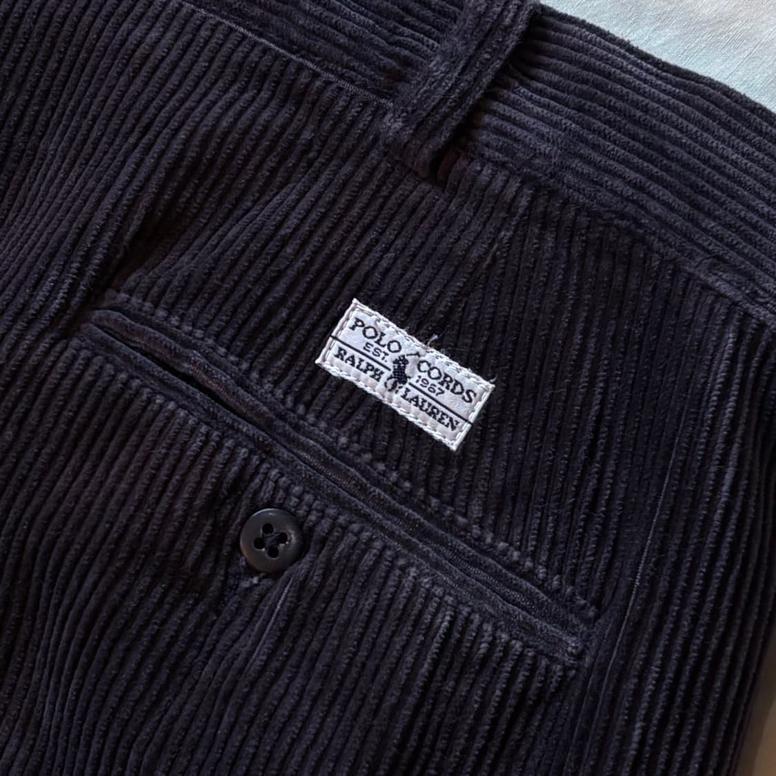 [35] 90s 폴로 랄프로렌 앤드류 코듀로이 투턱 팬츠  상품이미지9