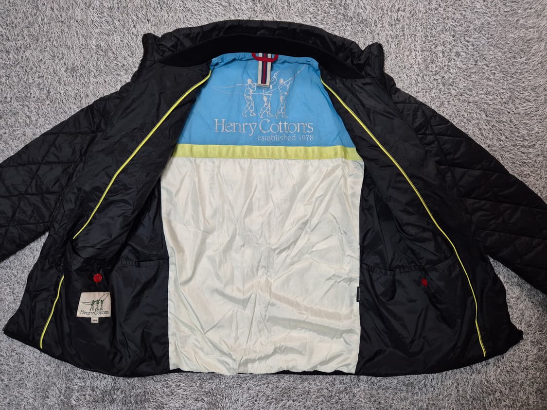 헨리코튼 남성 경량 퀄팅 패딩 자켓 100 상품이미지6