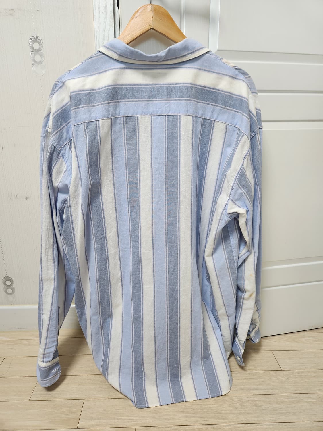 스투시 서프맨 스트라이프 셔츠 L 상품이미지2