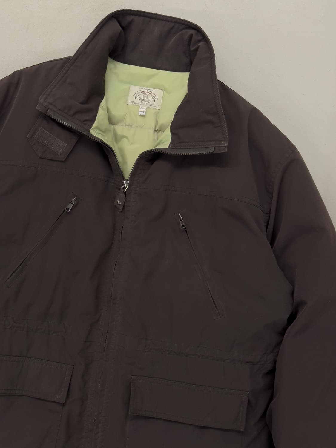 90s 아르마니 다운 파카 패딩 상품이미지2