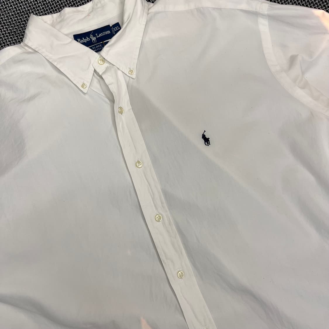 폴로 화이트 셔츠 (XXL) (OLD-8559) 상품이미지2