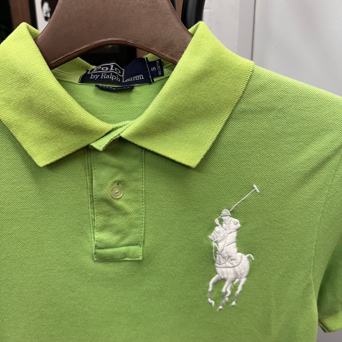 Polo Big Pony Green Polo Shirt 상품이미지7