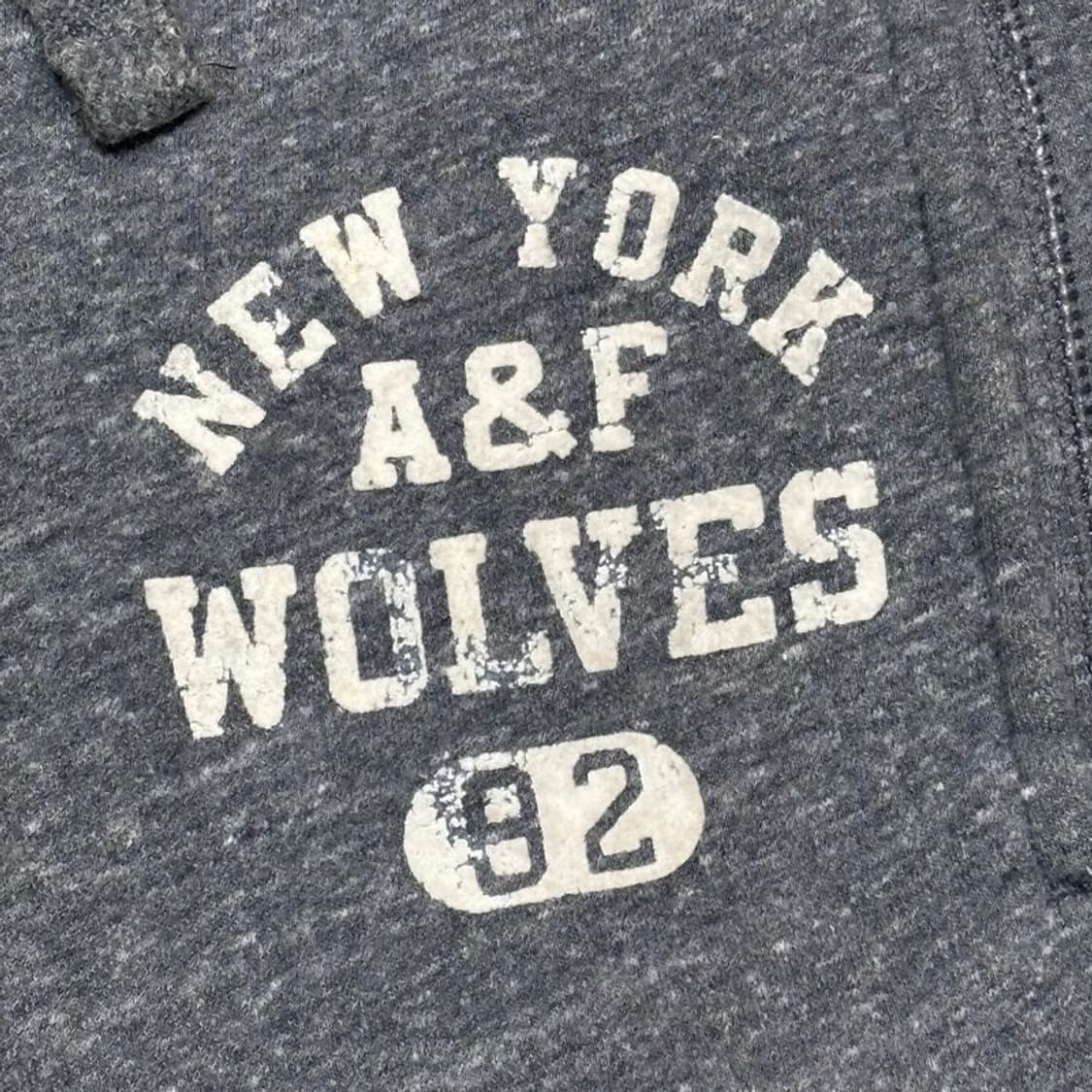 ABERCROMBIE 기모 스웻팬츠 그레이 S 상품이미지2