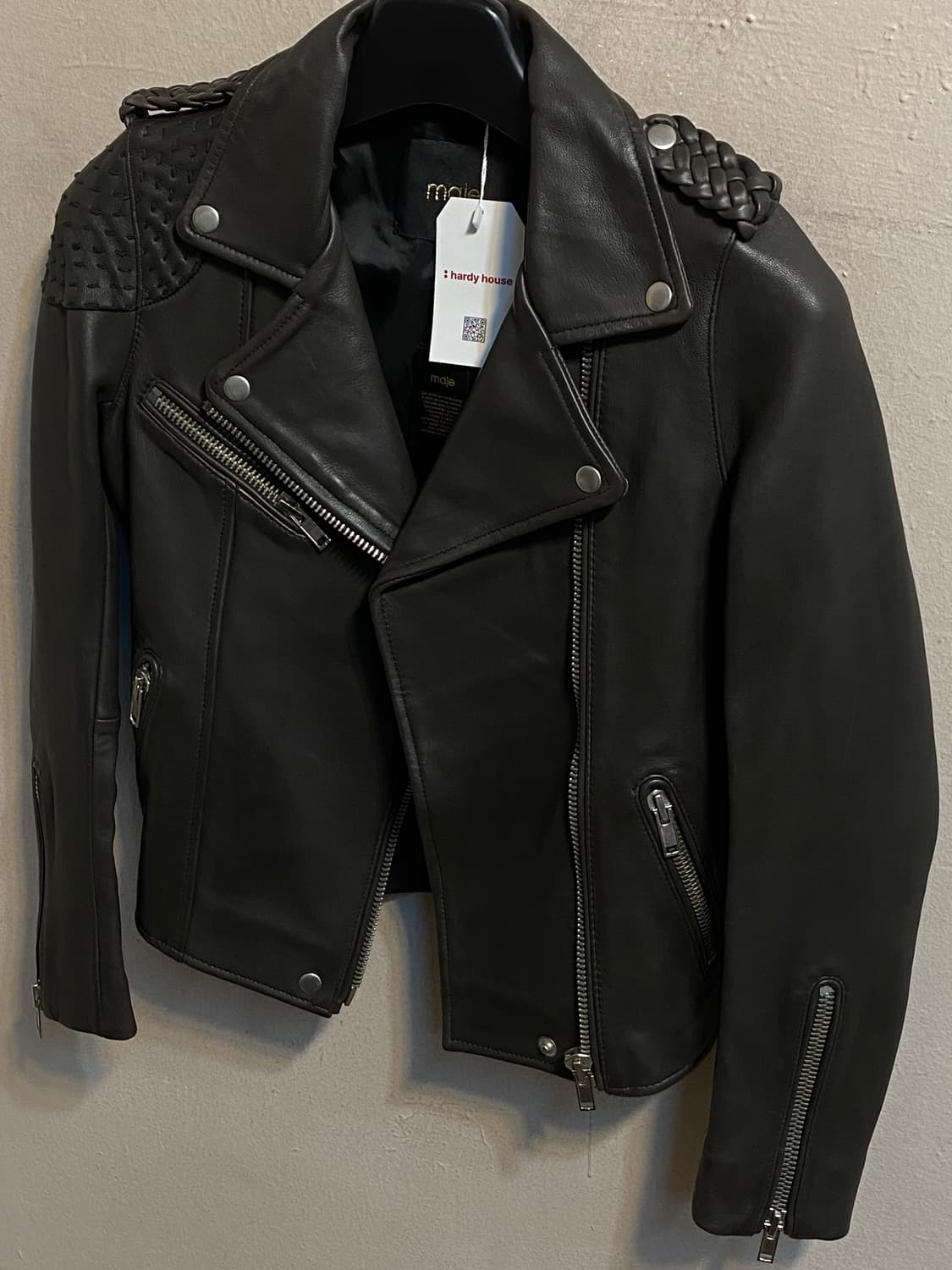 마쥬 레더 라이더 자켓 상품이미지7