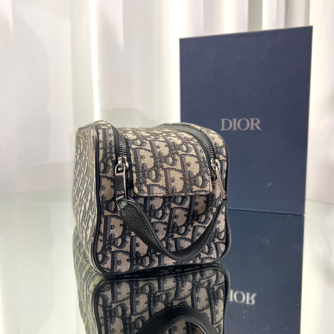 디올 오블리크 토일레트리 돕키트 파우치 상품이미지5