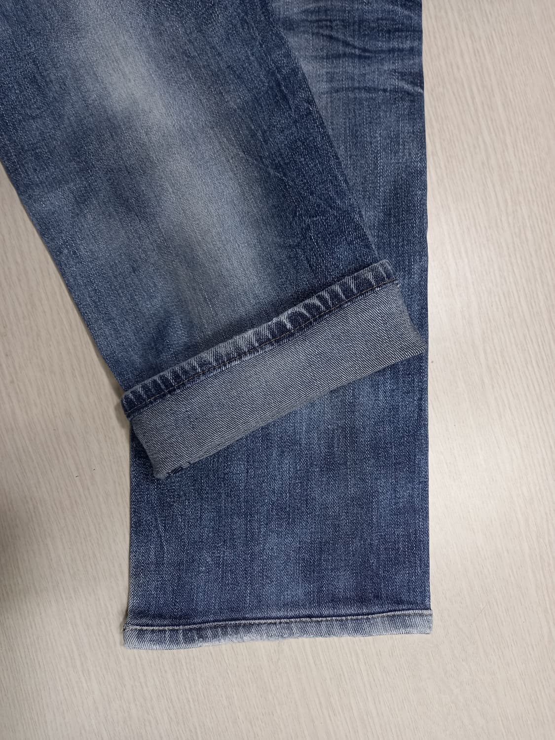 28 DPSR Kor 데미지워싱 스판 슬림일자진 28-883 상품이미지5