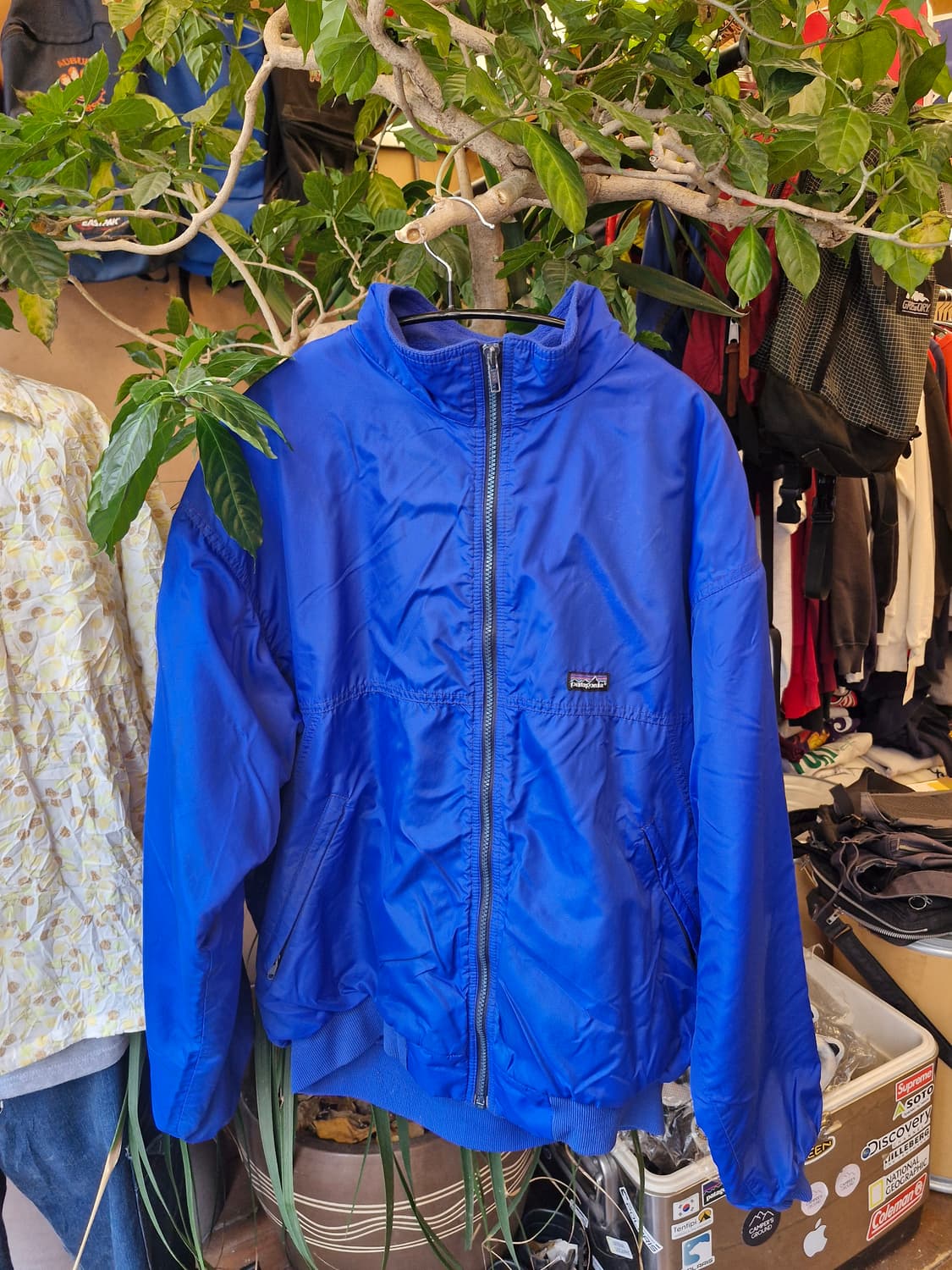 Z-357 파타고니아 쉘드 신칠라 봄버 웜업 자켓  상품이미지1