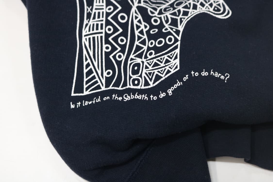 빈티지 블랙 세이버스 그래픽 맨투맨 (L) 상품이미지4