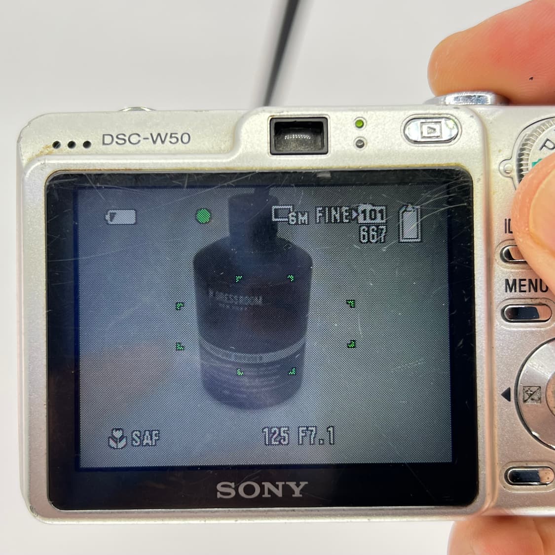 소니 사이버샷 Sony Cyber-shot DSC-W50 실버 상품이미지9