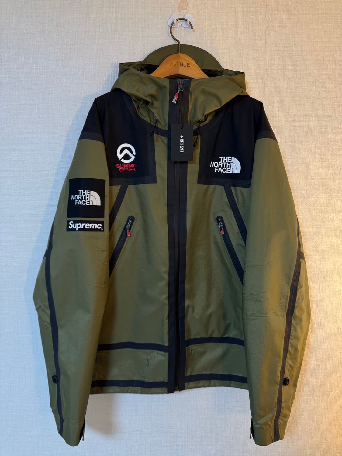 [XL]슈프림 노스페이스 서밋 시리즈 심자켓 올리브 -21SS 상품이미지2