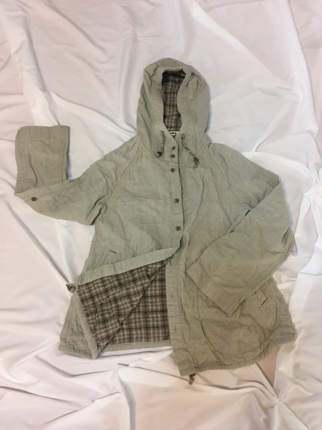 모리걸 체크 자켓 상품이미지3