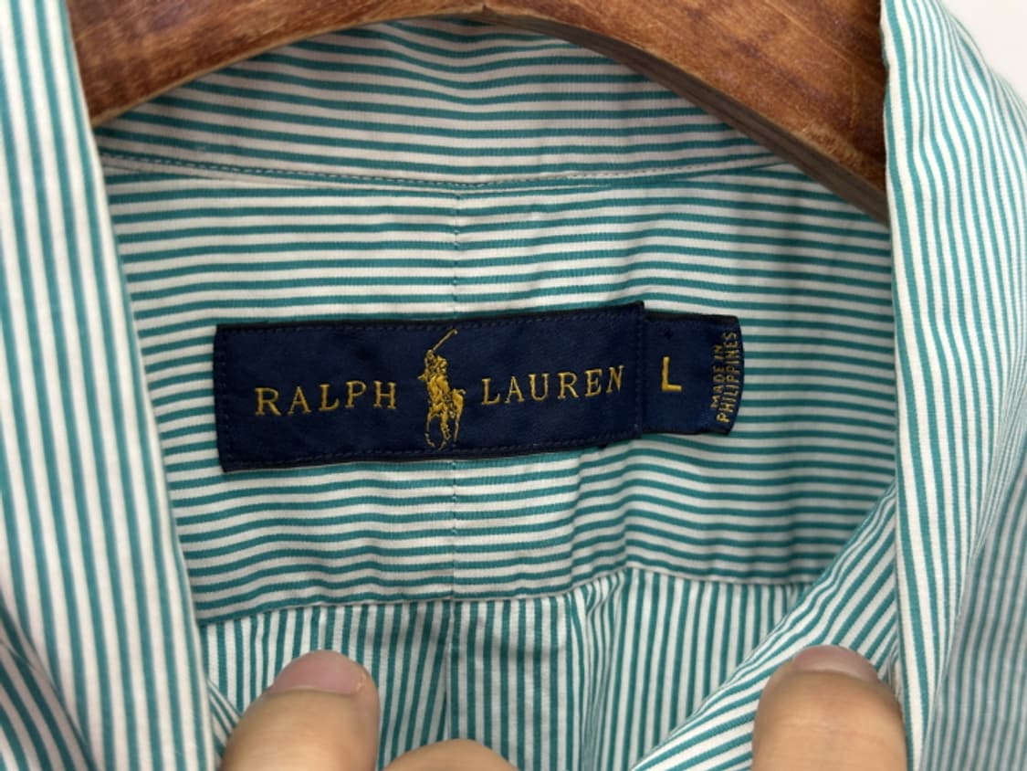 RALPH LAUREN 스트라이프 셔츠 (XL) 상품이미지8