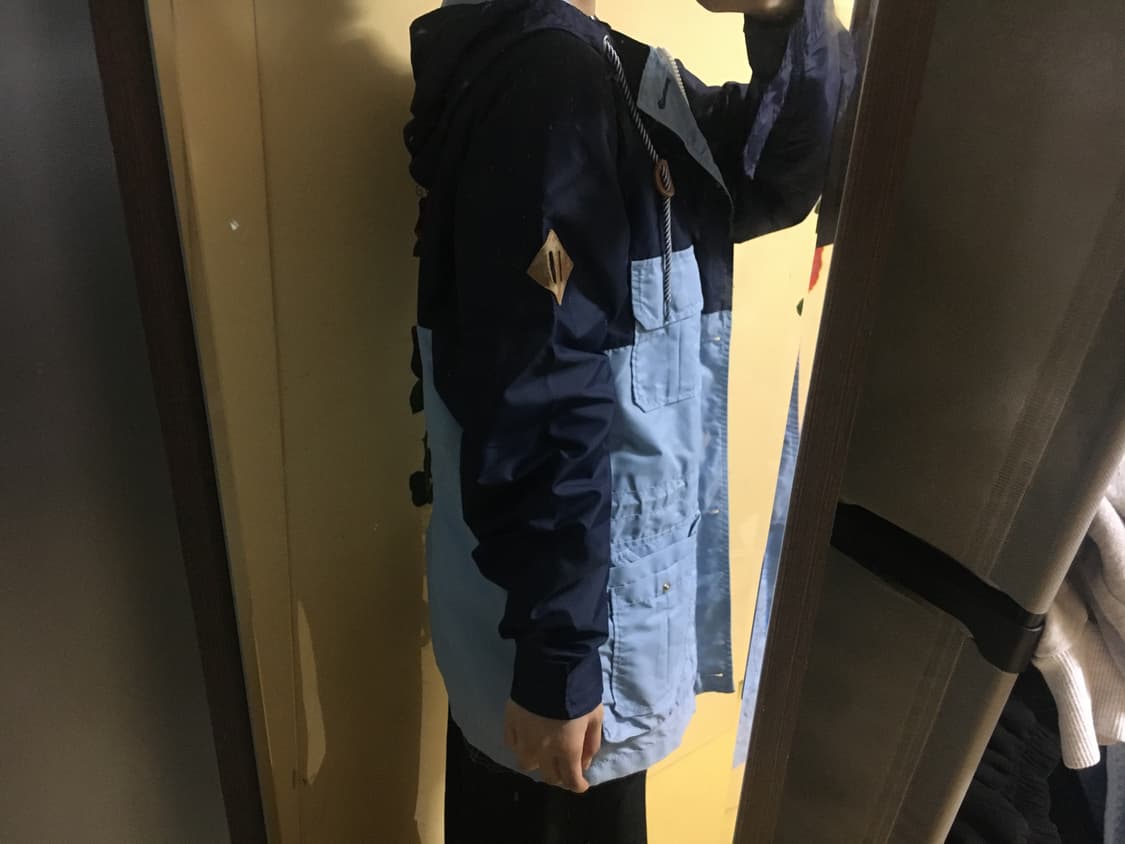 하늘색 자켓 빈티지 상품이미지2