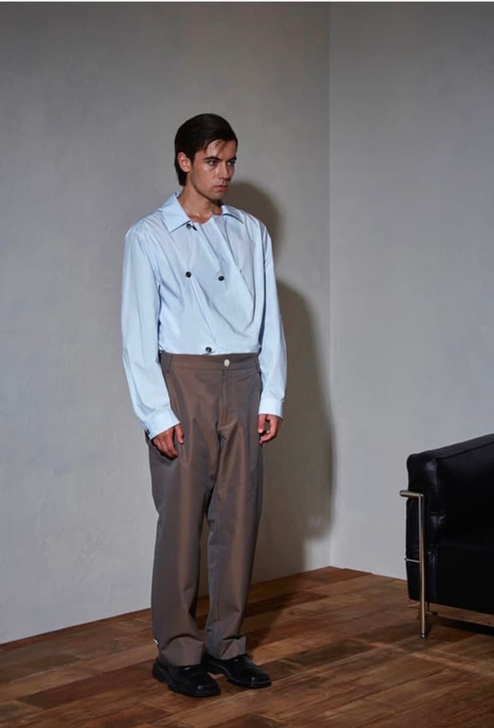 아이엘 aieul BH 셔츠 스카이블루 상품이미지1