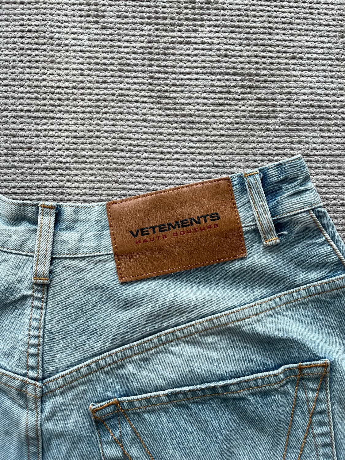 베트멍 오드꾸뛰르 데님 쇼츠 상품이미지2