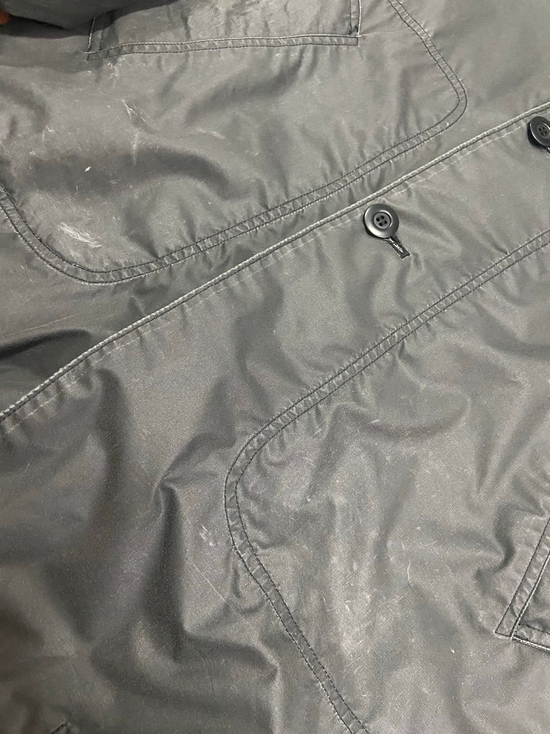 꼼데가르송 옴므 스탠드 칼라 카코트 상품이미지9