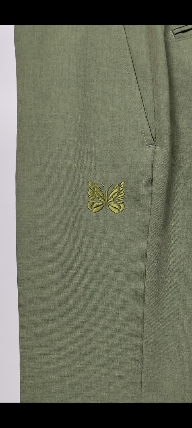 니들스 x 스튜디오스 슬랙스 올리브 상품이미지3