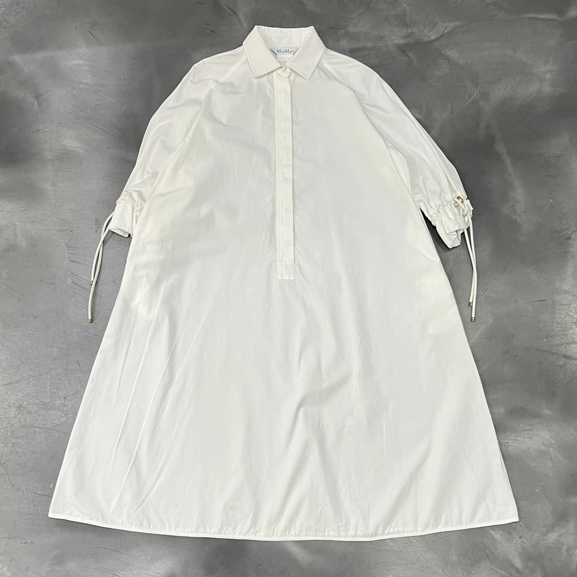  막스마라 화이트 셔츠 원피스 y14570 상품이미지1