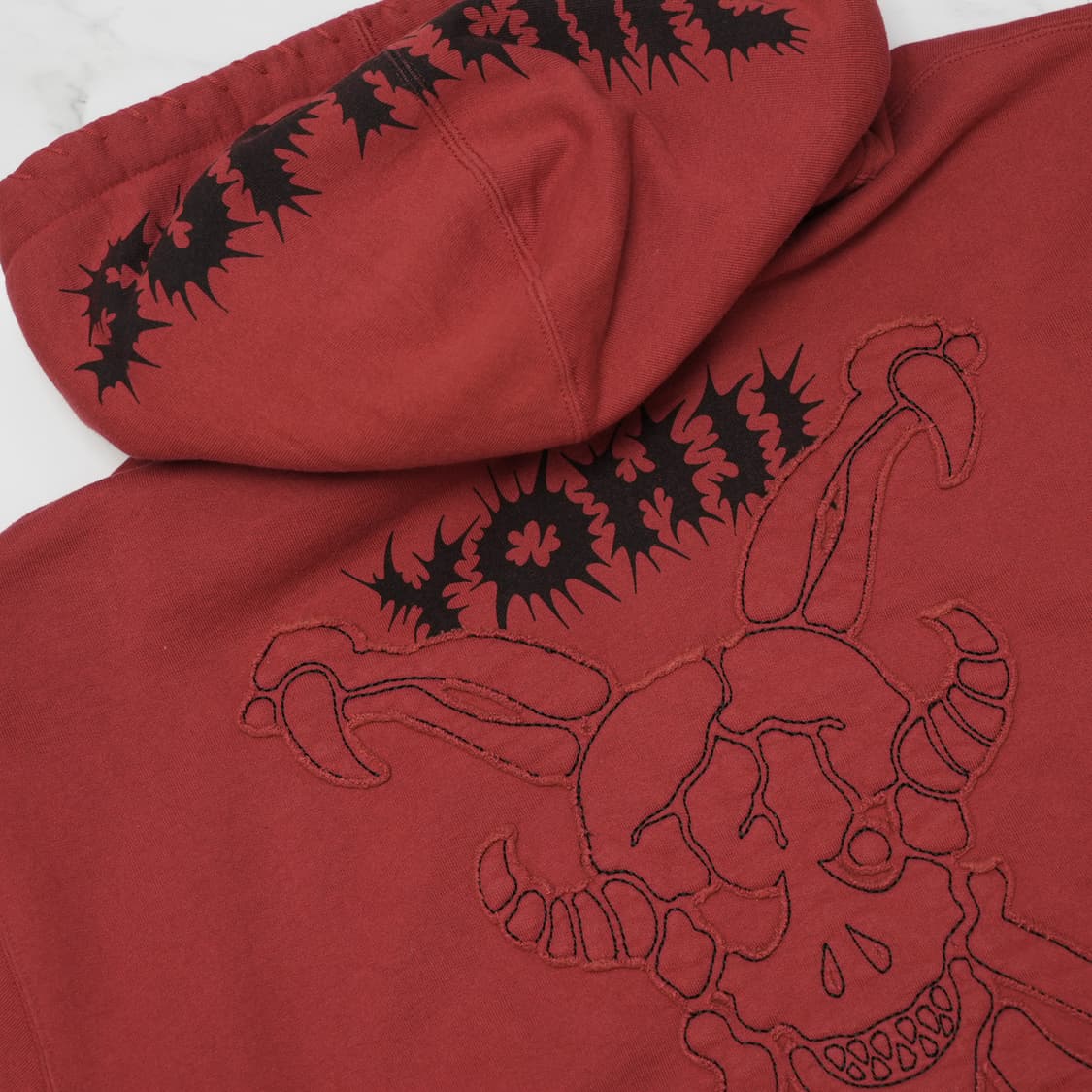 [XL] 슈프림 요지 야마모토 집업 후드 레드 상품이미지6