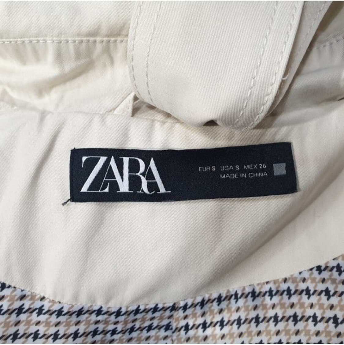 자라 여성 트렌치코트 S 상품이미지4