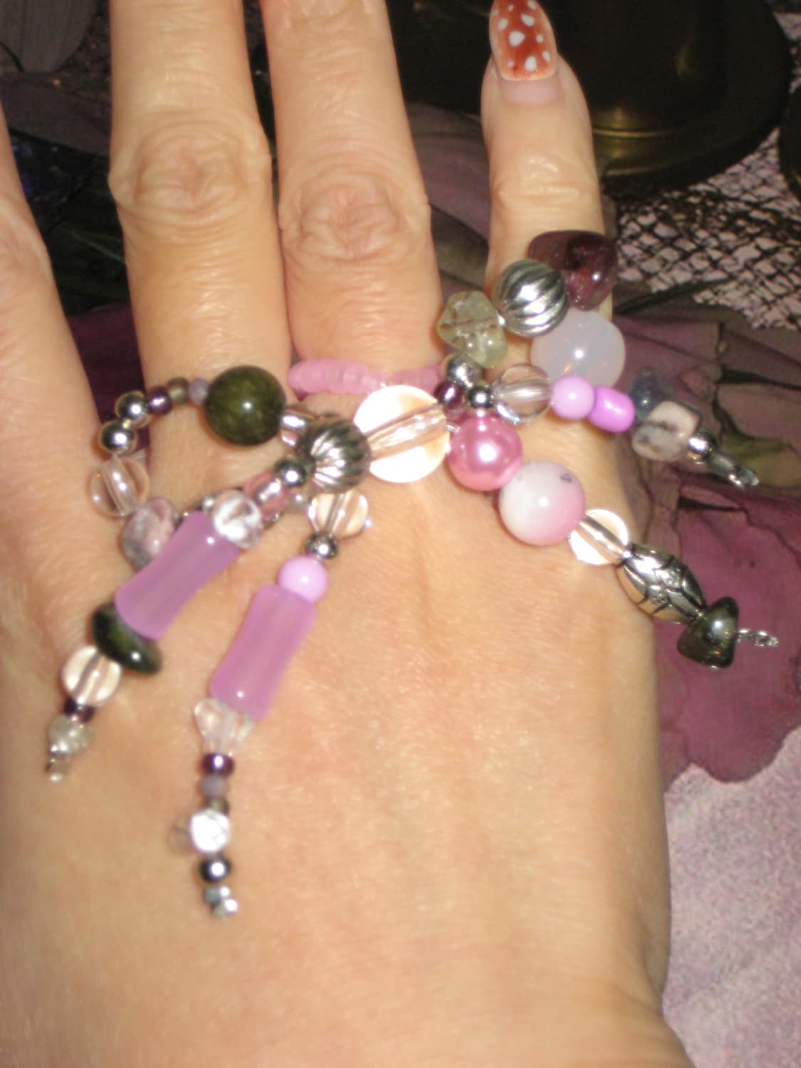 핑크 리본 스텔라 링반지 상품이미지4