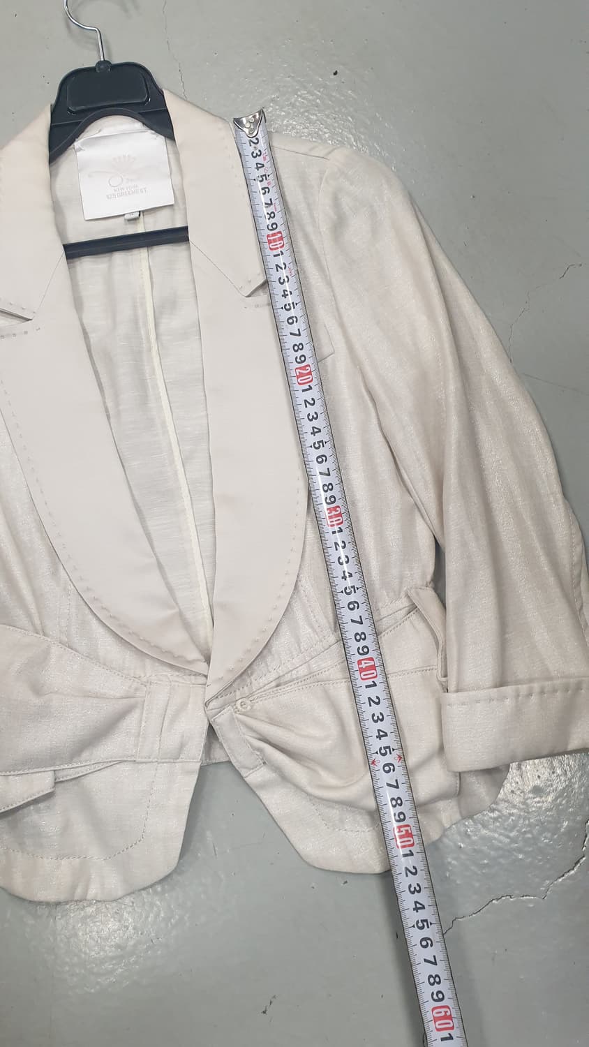 오즈세컨 네이비/아이보리 자켓 44 상품이미지8