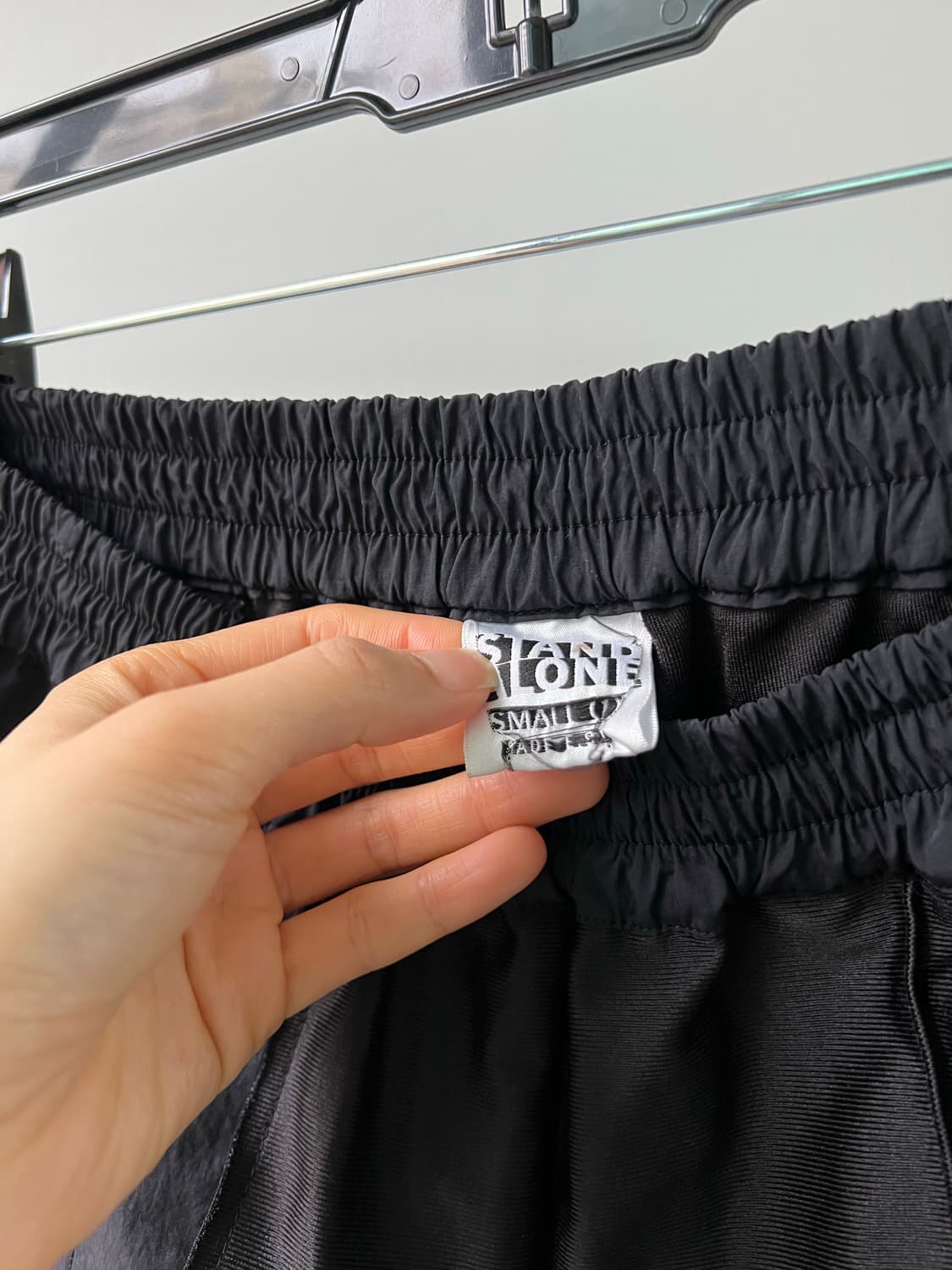 스탠드얼론 밴딩 트랙 와이드 팬츠 상품이미지5