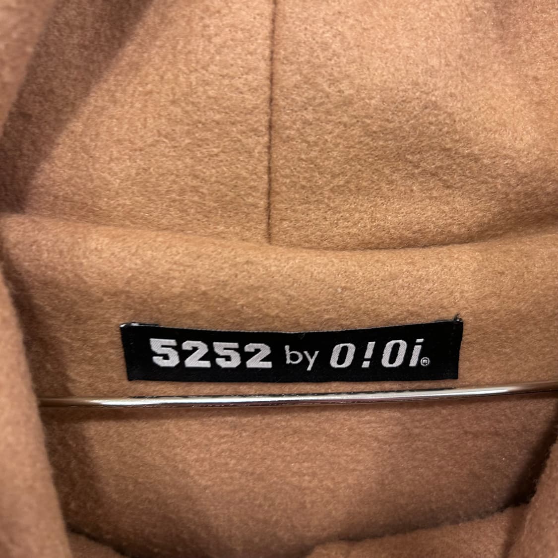 OIOI 오버핏 울 부클 후드 더플 롱코트 상품이미지3