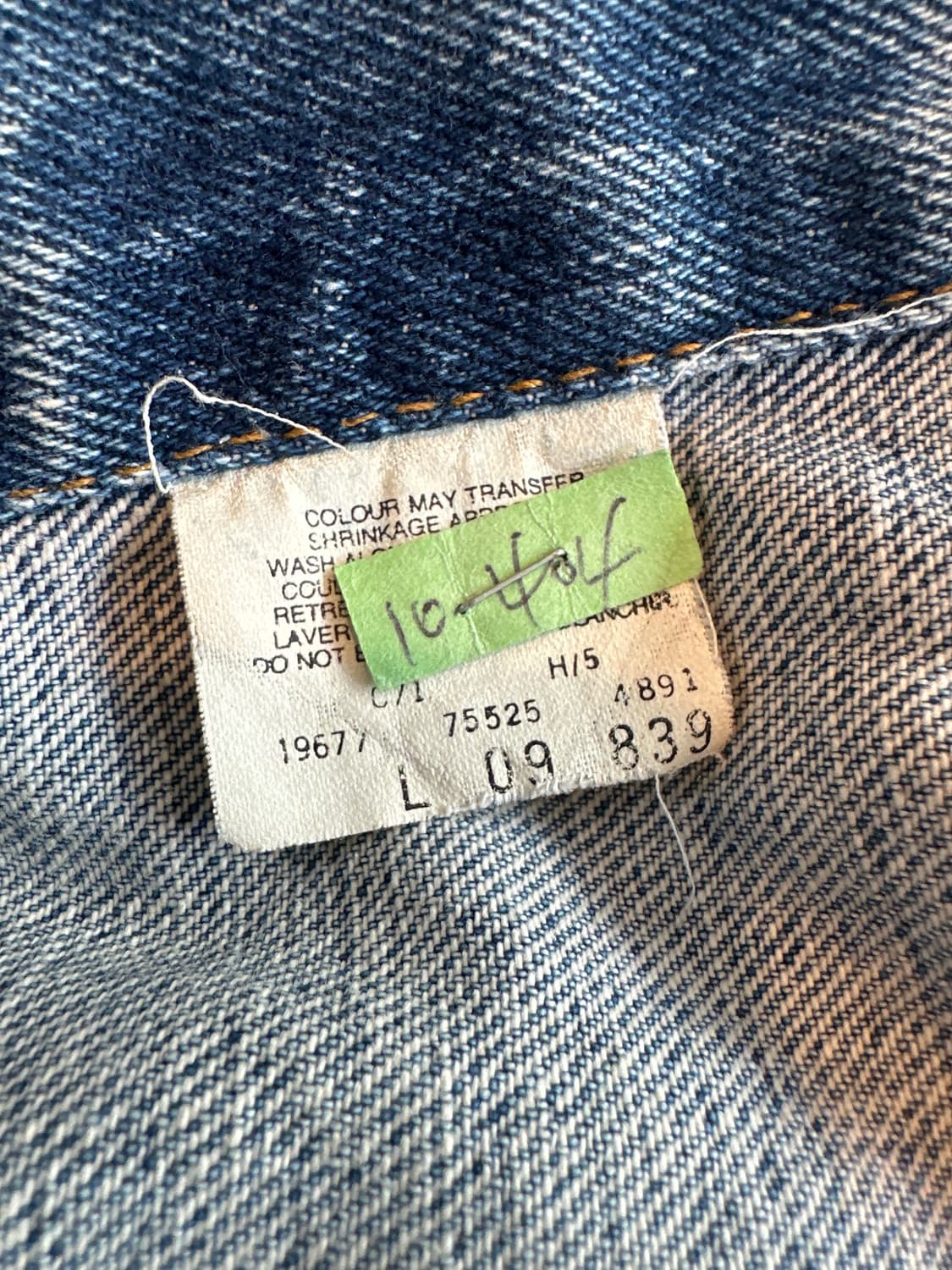 90 Levi’s 75525 Denim Trucker Jacket 상품이미지9