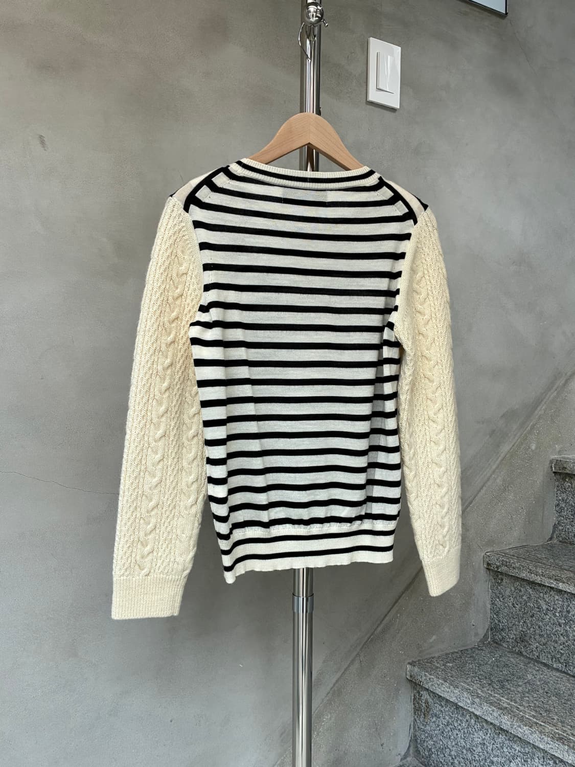 꼼데가르송 트리콧 니트 상품이미지4