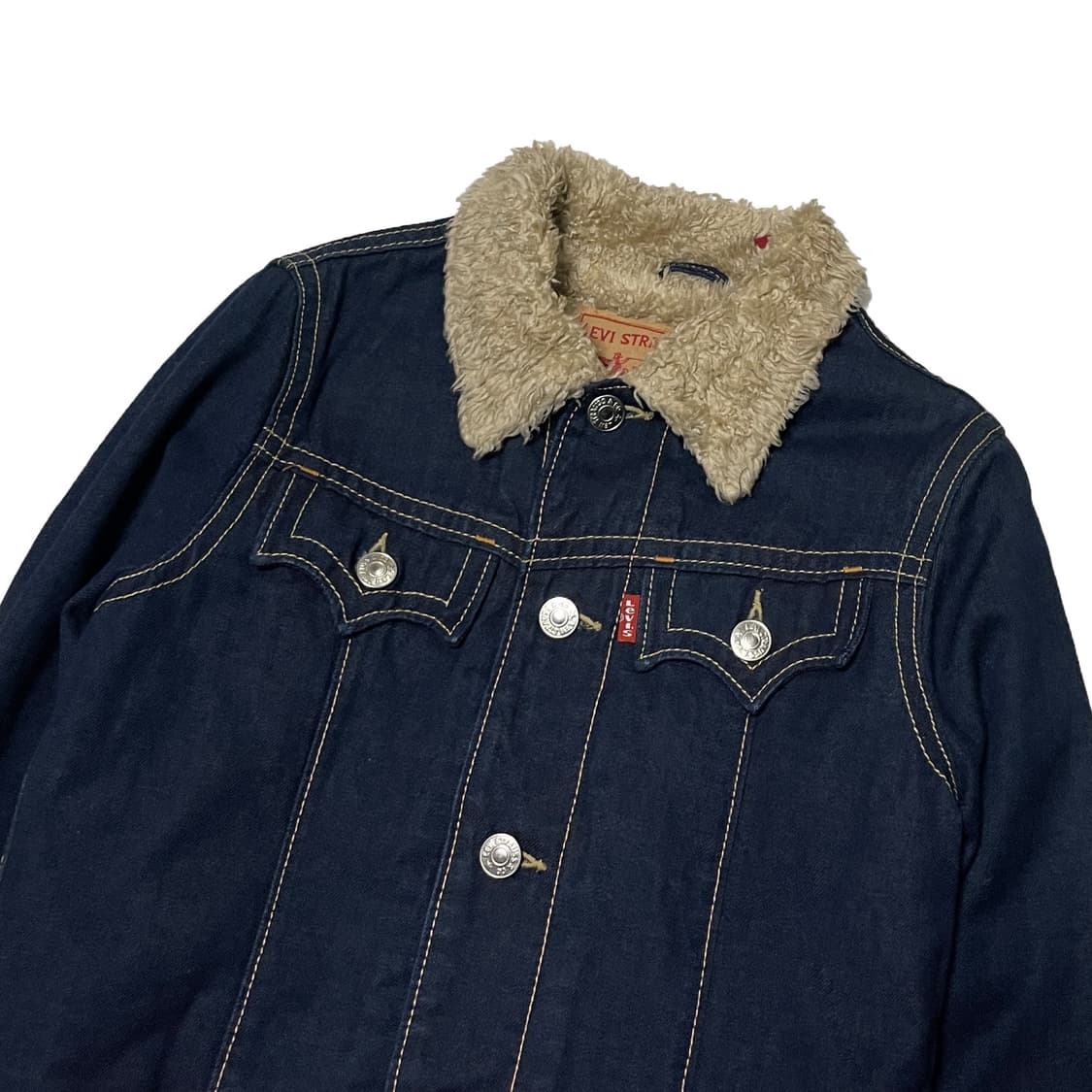 리바이스 우먼스 쉐르파 데님 자켓 상품이미지3