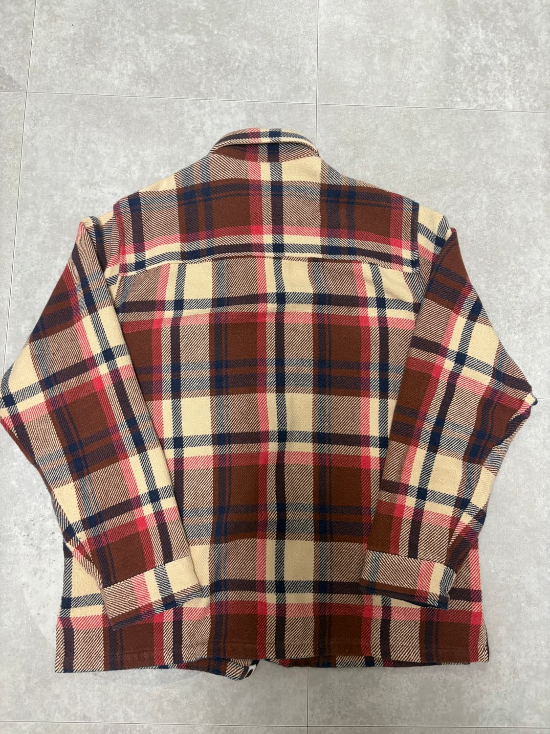 베이프 러브제네레이션 체크 cpo셔츠 상품이미지4