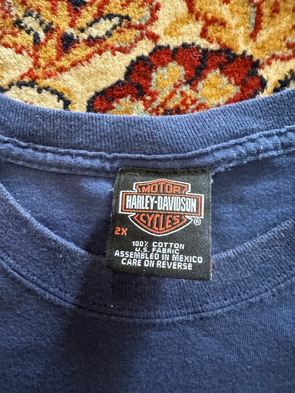 Harley davidson “Ride with the Wind” 2XL 상품이미지4
