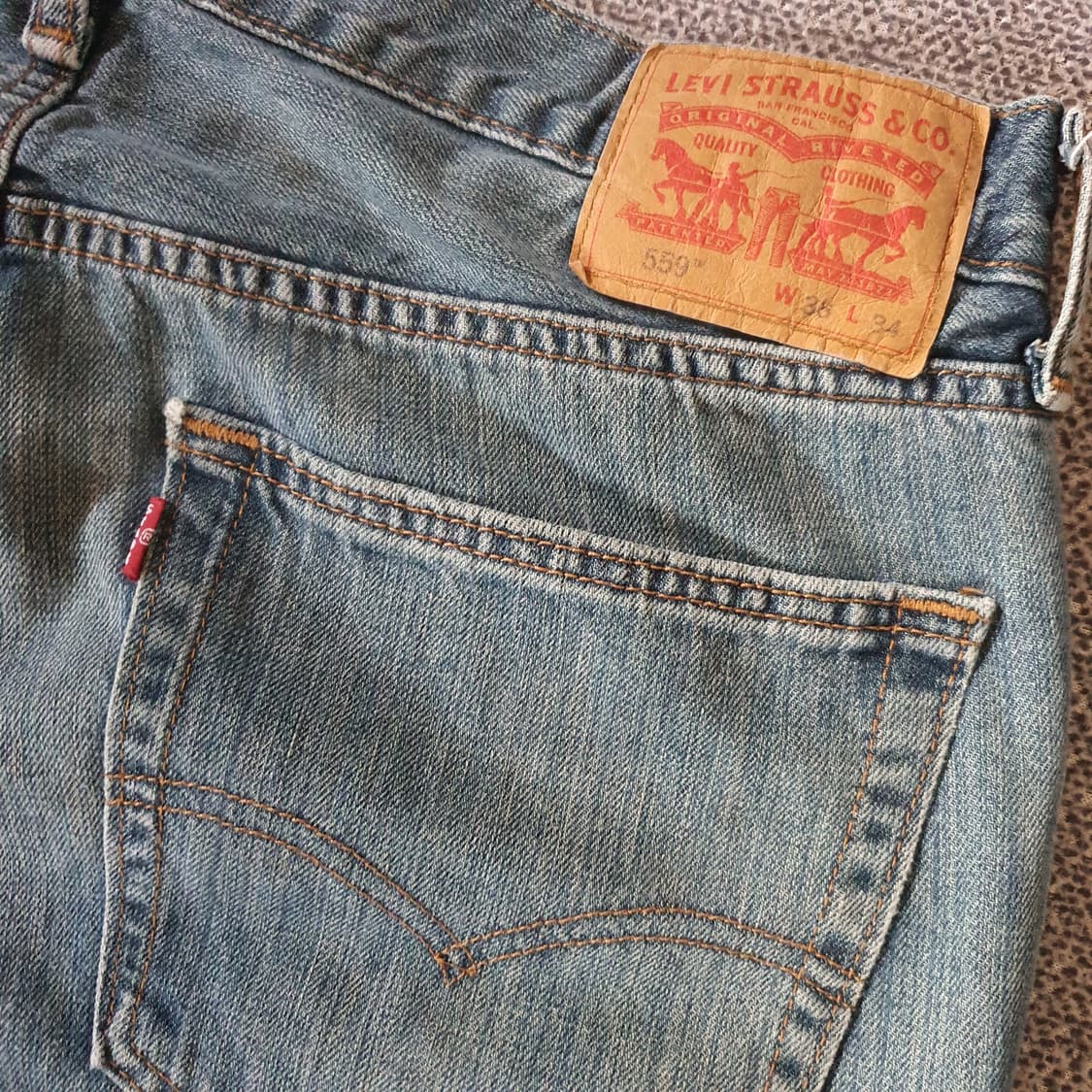 리바이스 559 빈티지  데님 팬츠 No.20 상품이미지8