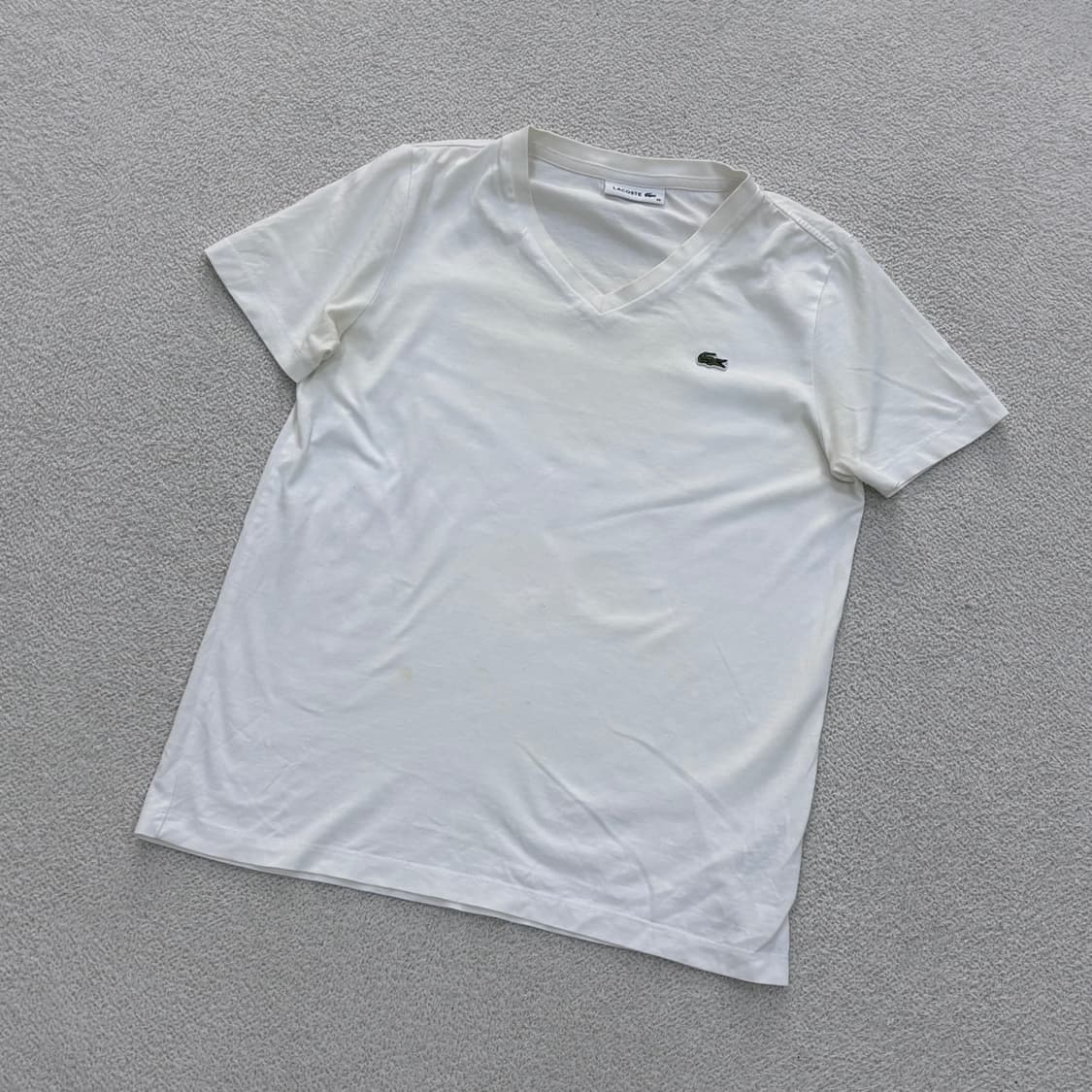 36 라코스테 브이넥 반팔 티셔츠 0415E 상품이미지1