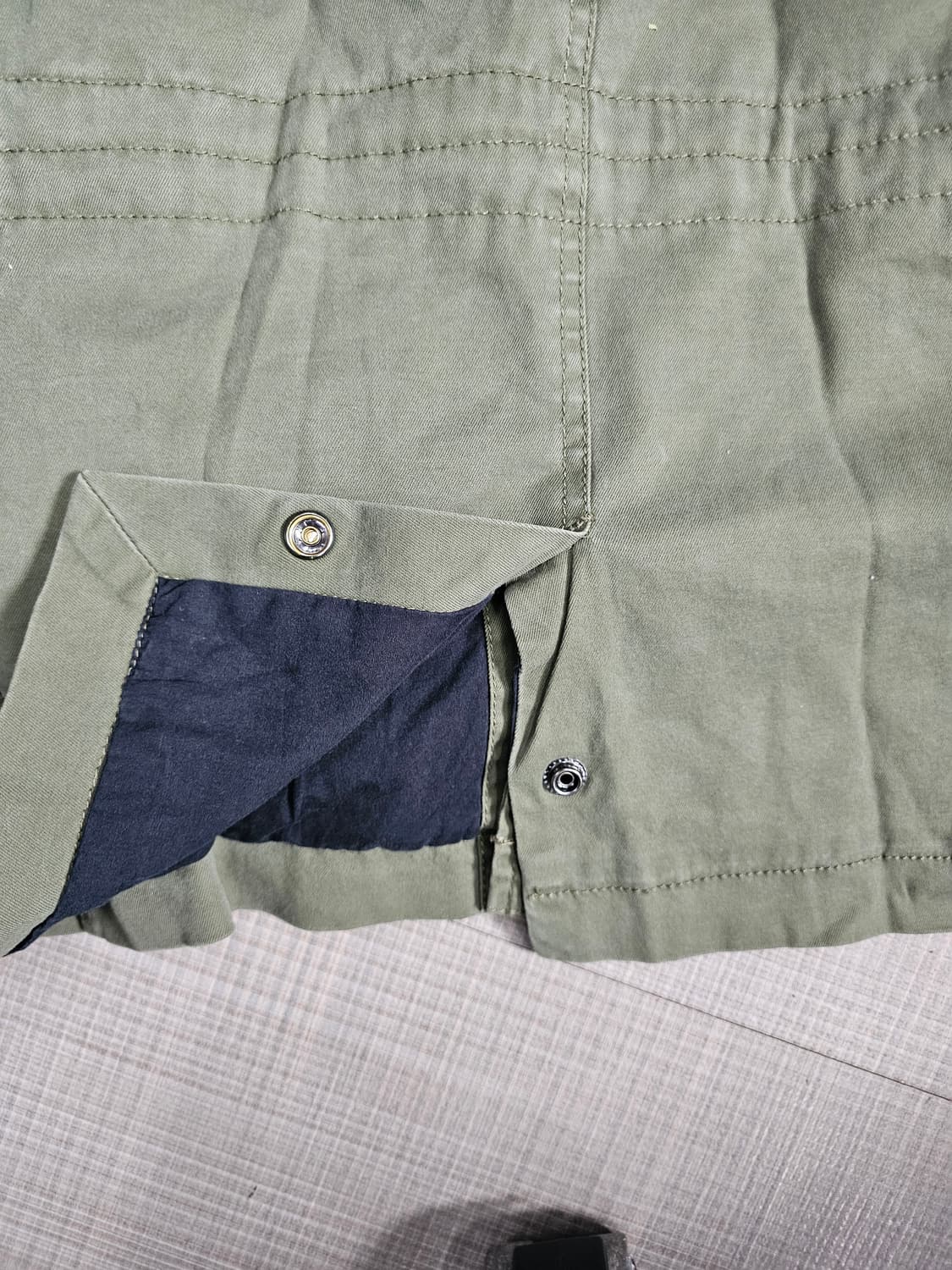 디젤 카키 야상 자켓 정품 상품이미지8