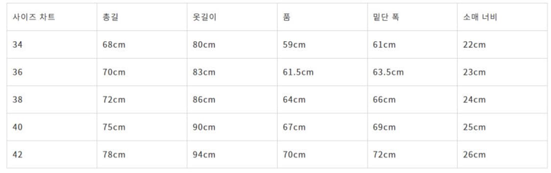 오디너리핏츠 ORDINARY FITS US 커버올 36 사이즈 상품이미지6
