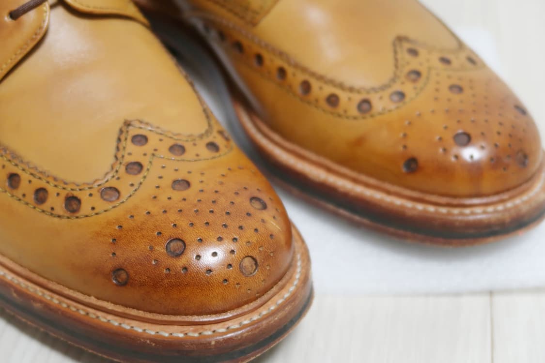 [280] 그렌슨 글렌슨 아치 탄 커프 윙팁 슈즈 GRENSON ARCH 상품이미지7