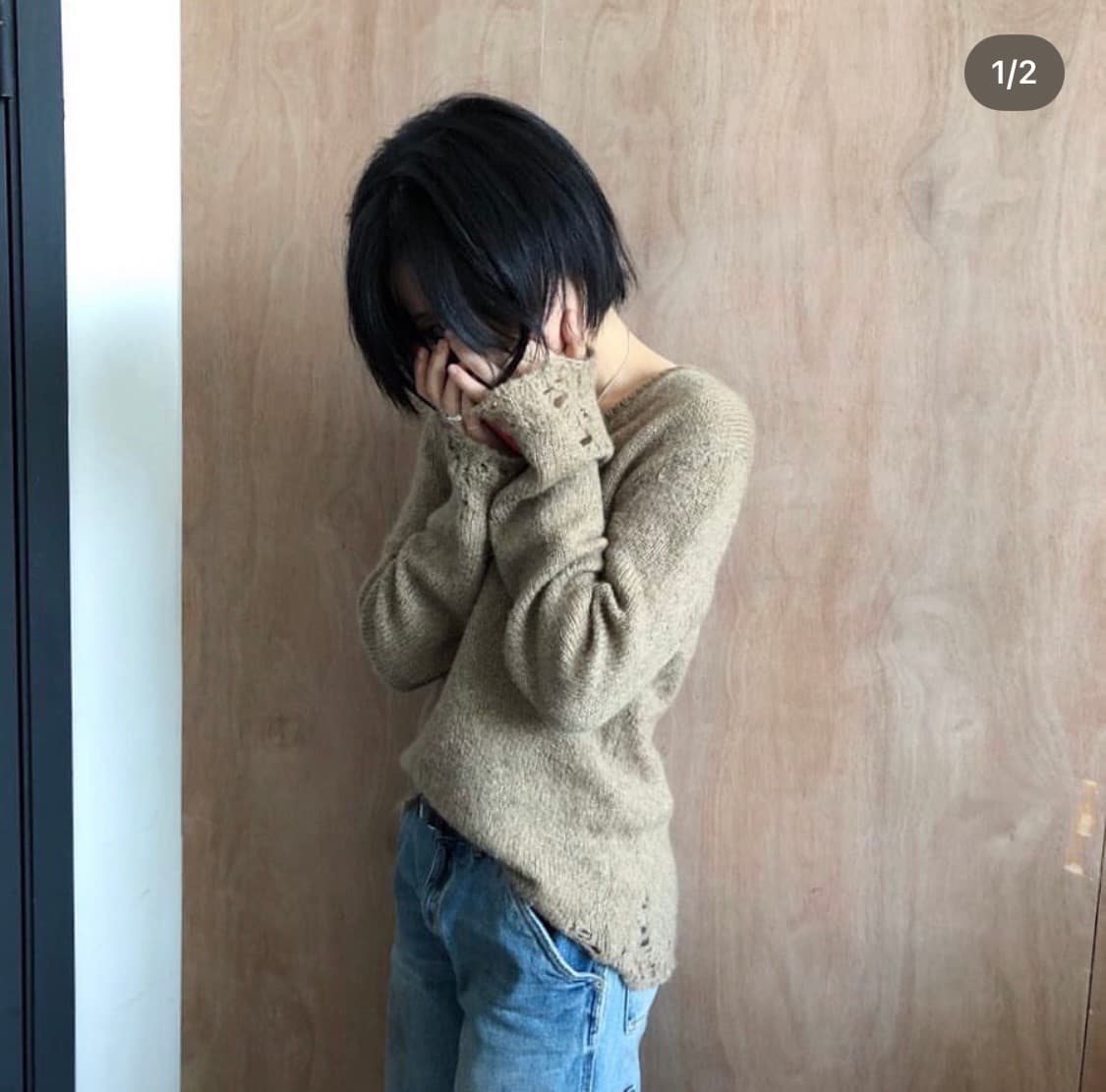 넘버나인 AW09 그런지 니트 상품이미지5