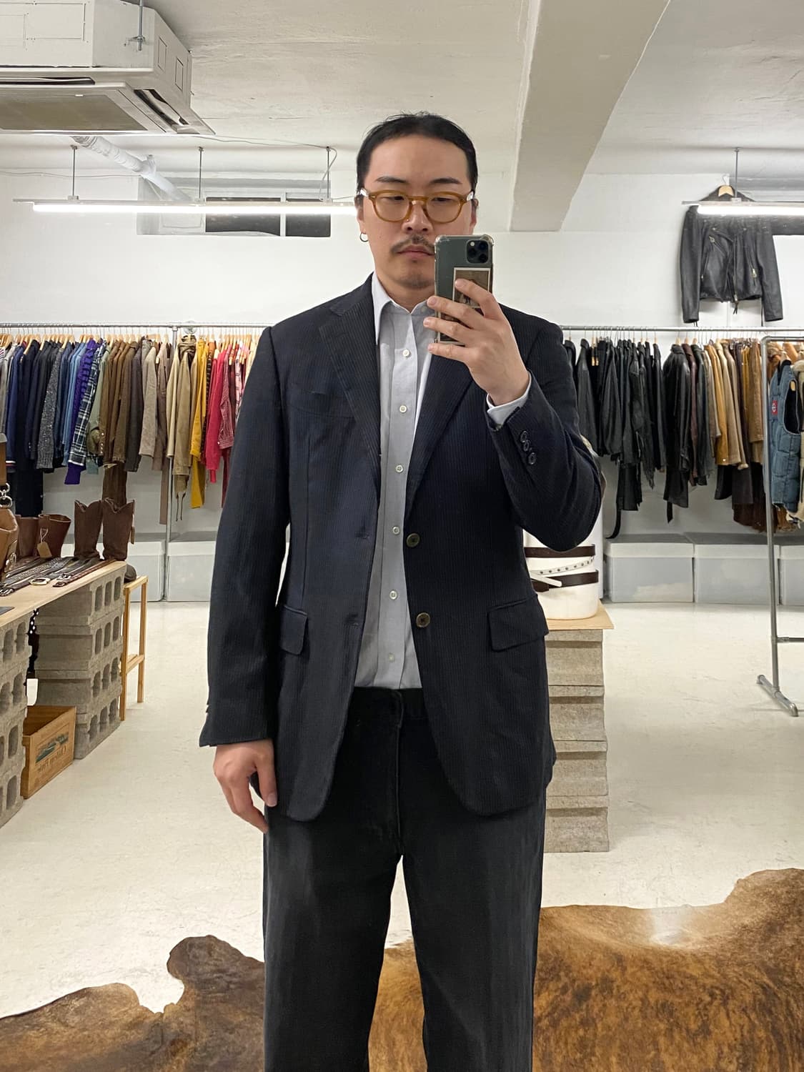 BEAMS F blazer jacket 빔즈 에프 블레이저 자켓 상품이미지10