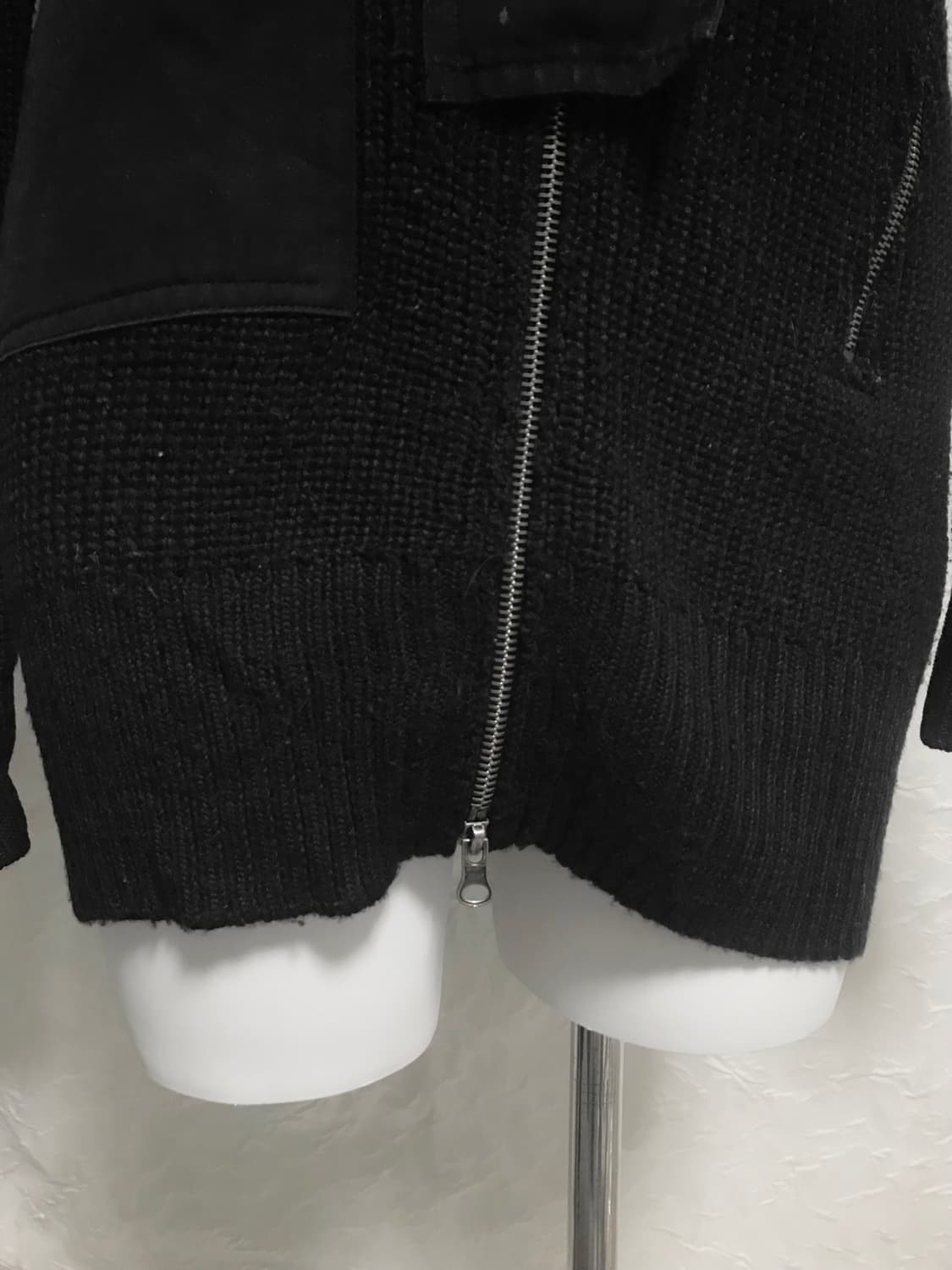 택포•빈티지 black peace now 펑크 고딕 투웨이 롱 후드 집업 상품이미지7